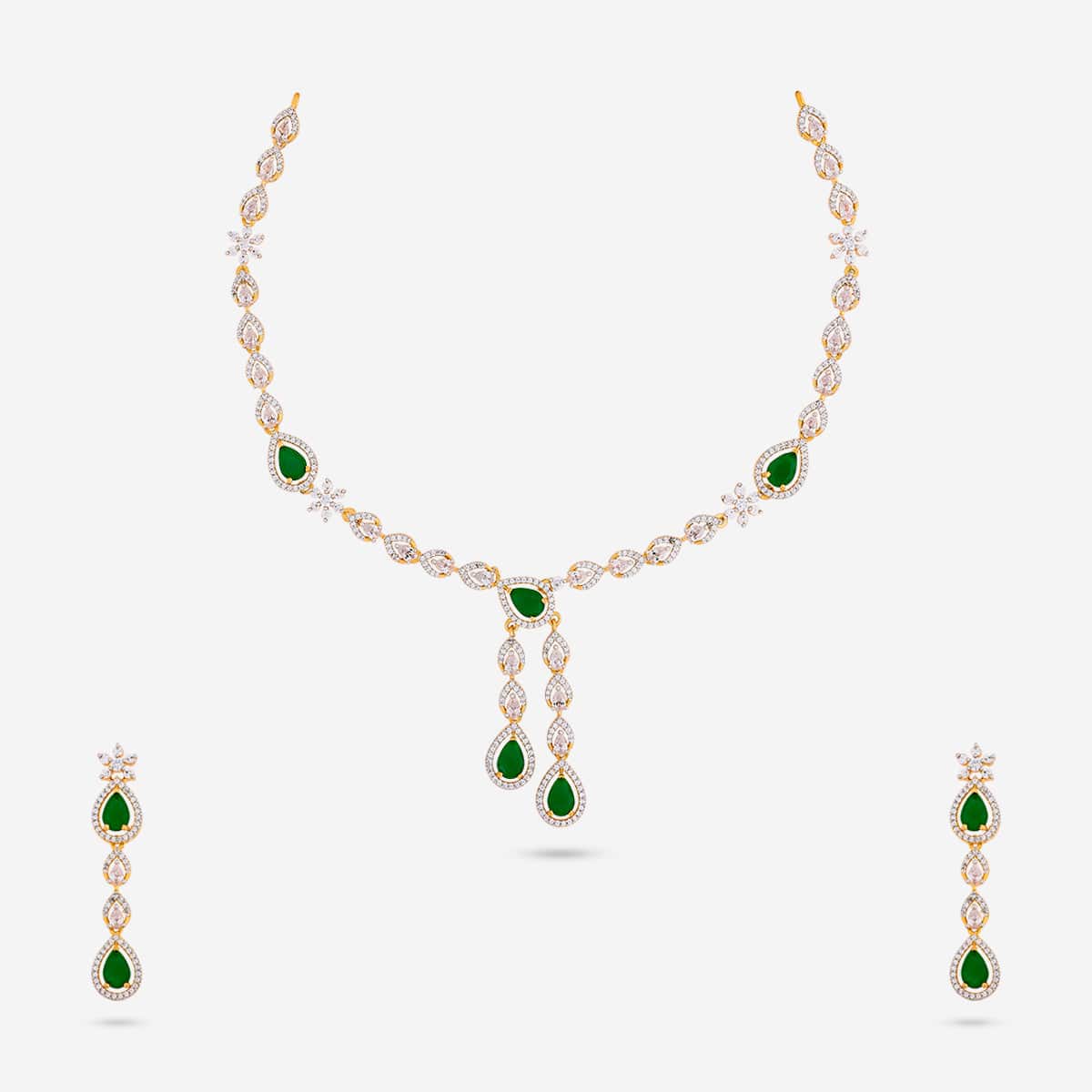 Zircon Necklace Zircon Necklace 190826