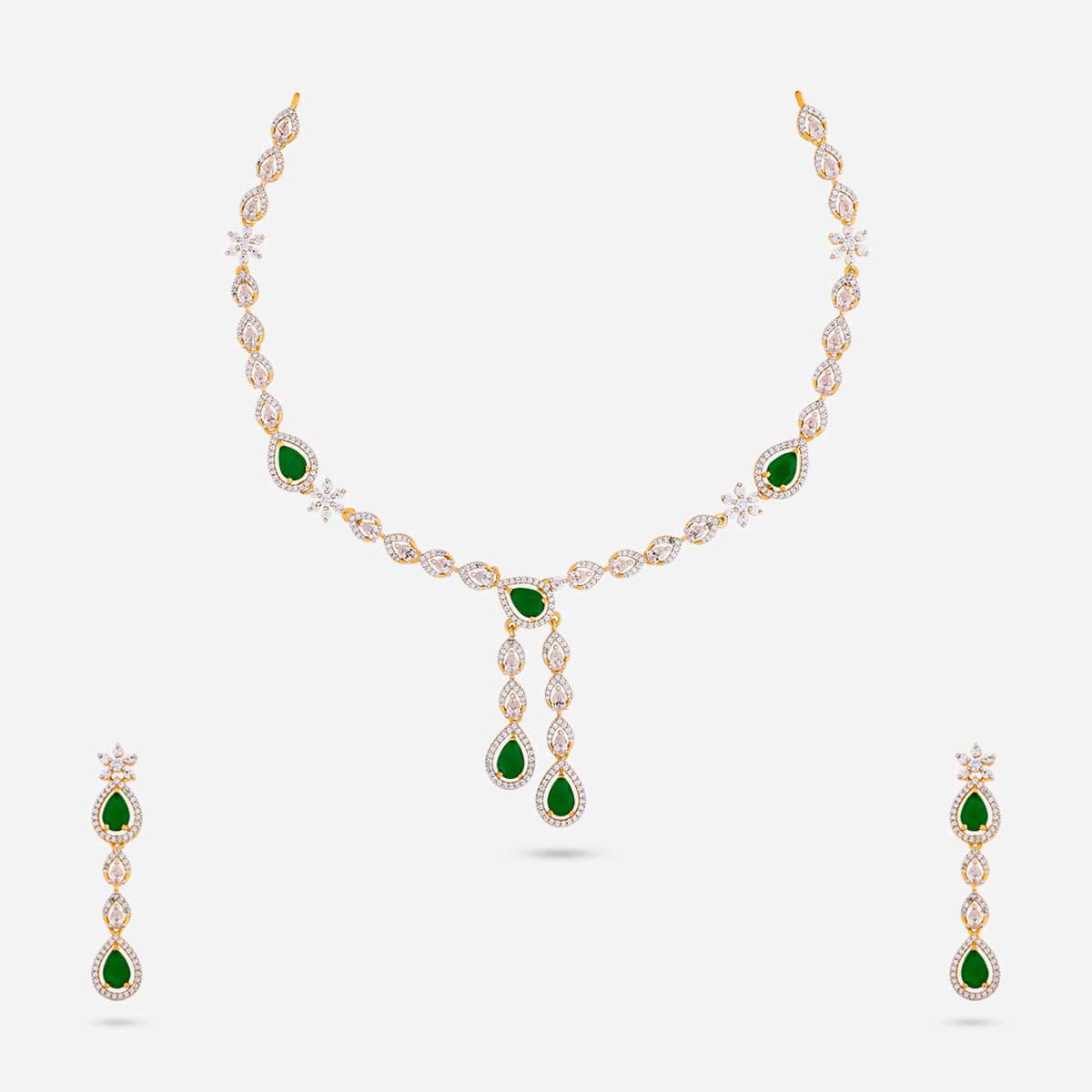 Zircon Necklace Zircon Necklace 190826