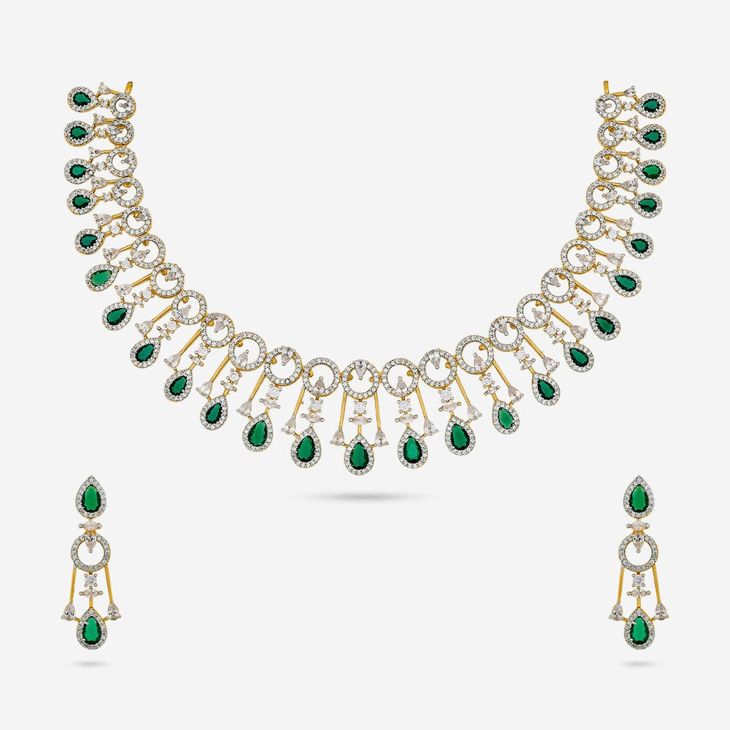 Zircon Necklace Zircon Necklace 190827