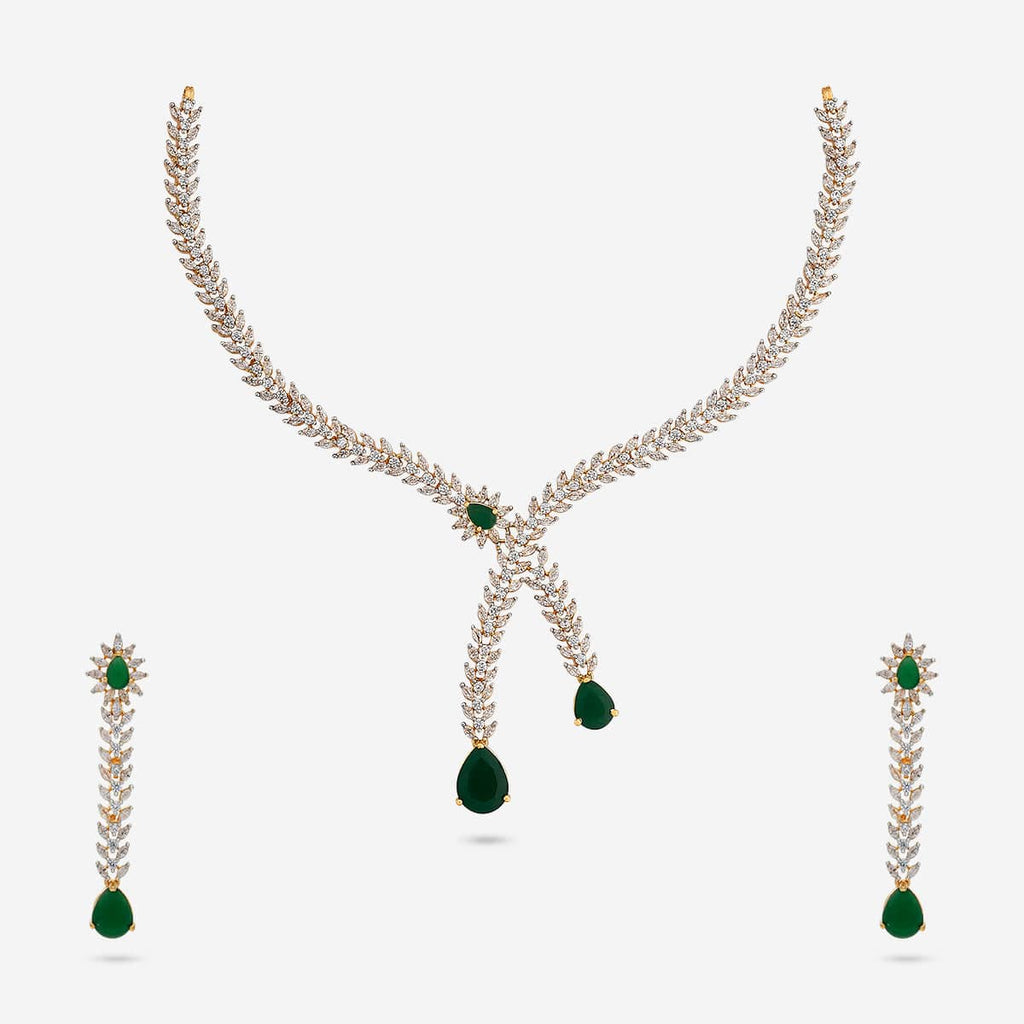 Zircon Necklace Zircon Necklace 190828