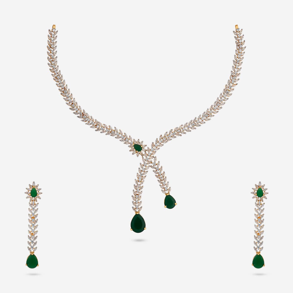 Zircon Necklace Zircon Necklace 190828