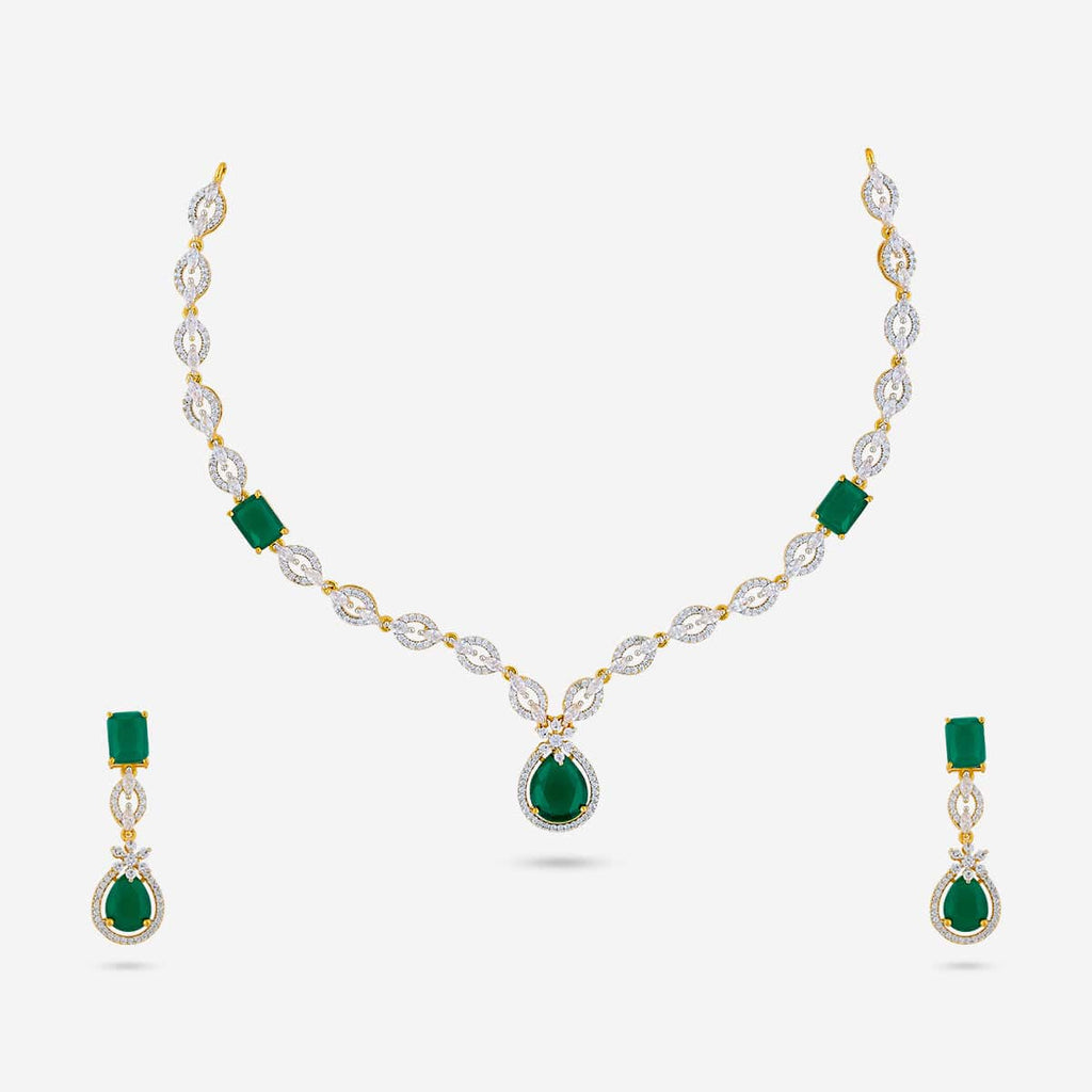 Zircon Necklace Zircon Necklace 190829