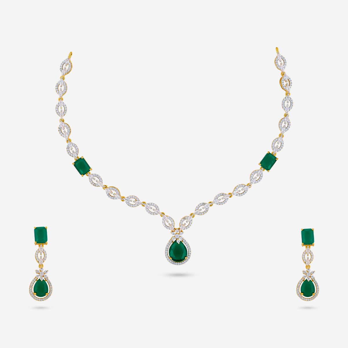 Zircon Necklace Zircon Necklace 190829