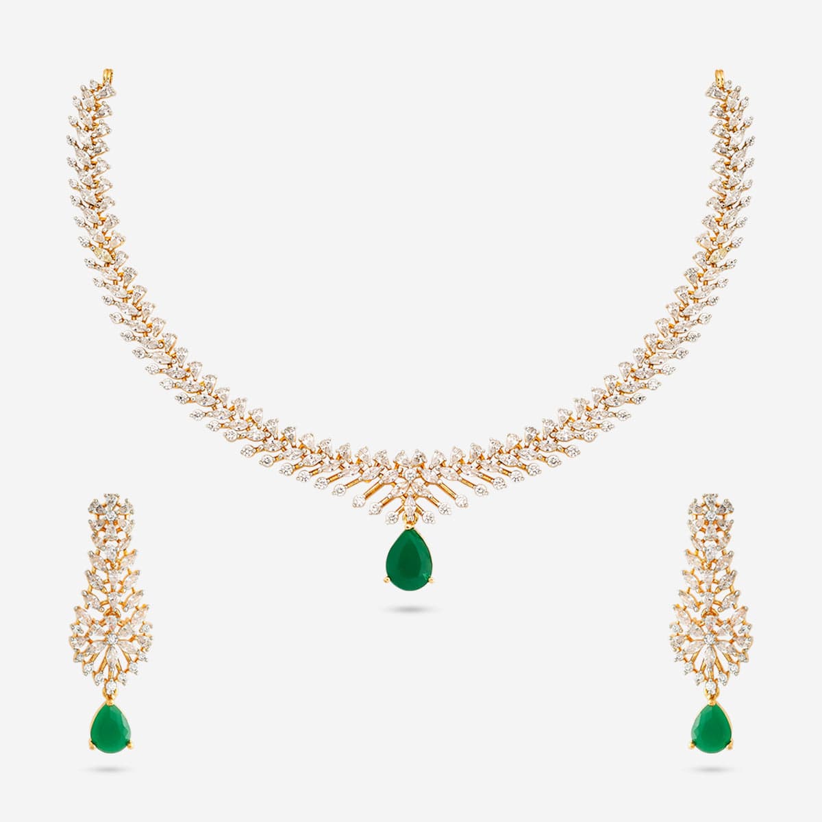 Zircon Necklace Zircon Necklace 190830