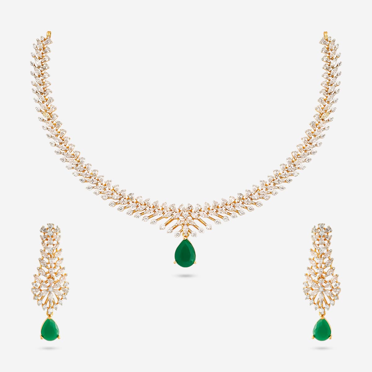 Zircon Necklace Zircon Necklace 190830