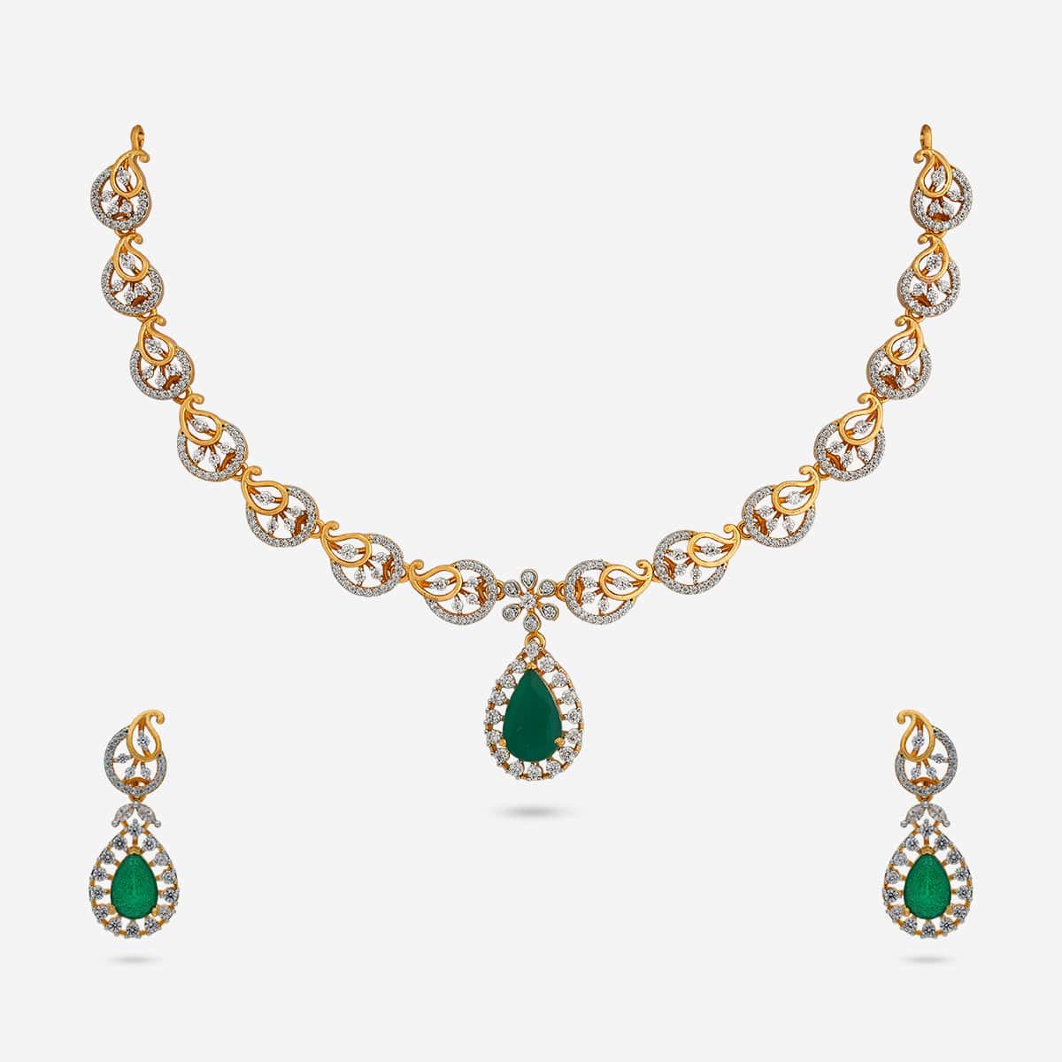 Zircon Necklace Zircon Necklace 190916