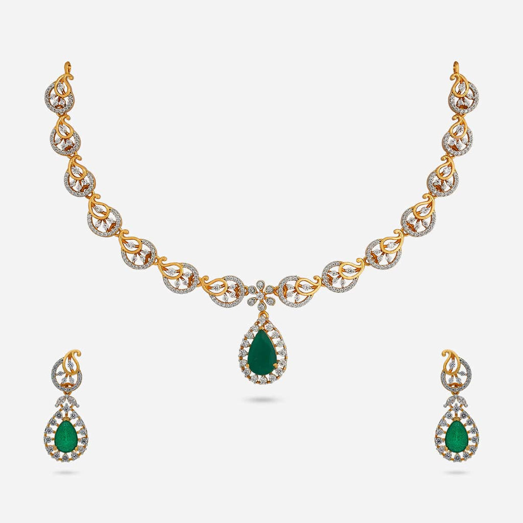 Zircon Necklace Zircon Necklace 190916