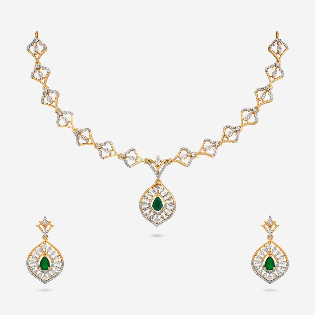Zircon Necklace Zircon Necklace 190921