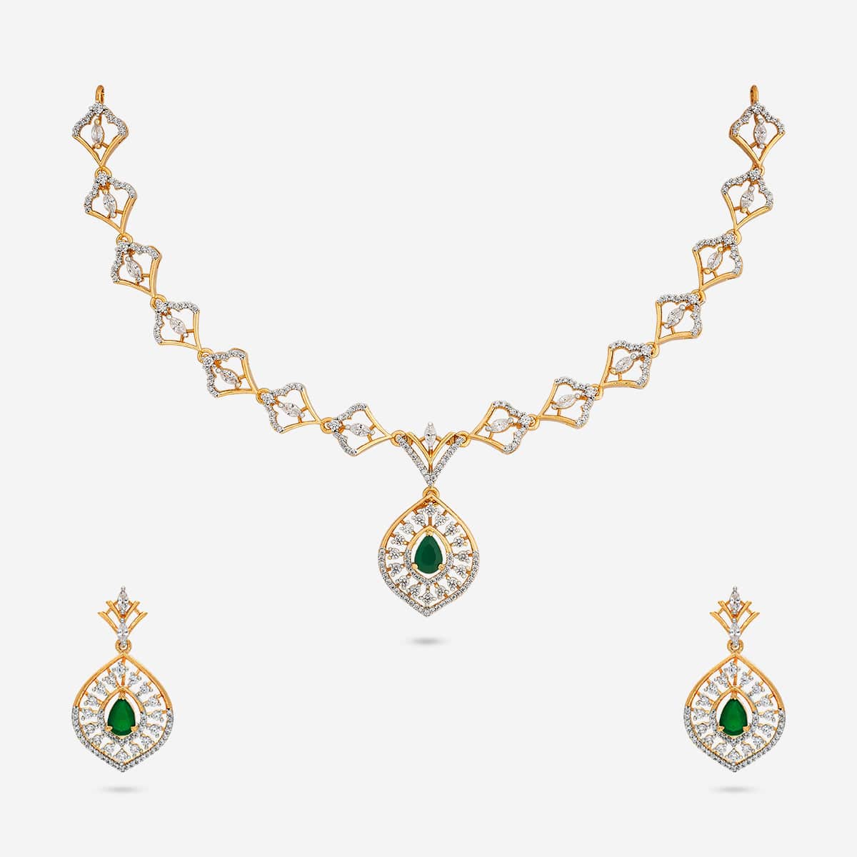 Zircon Necklace Zircon Necklace 190921