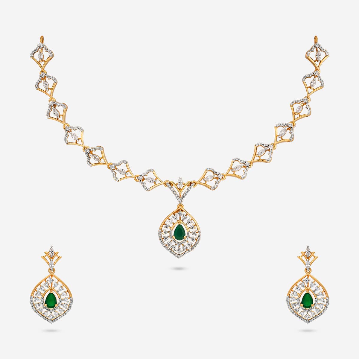 Zircon Necklace Zircon Necklace 190921
