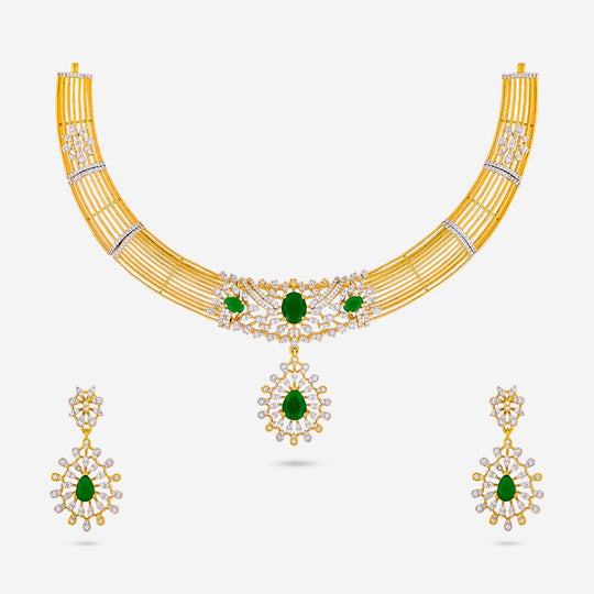 Zircon Necklace Zircon Necklace 191049