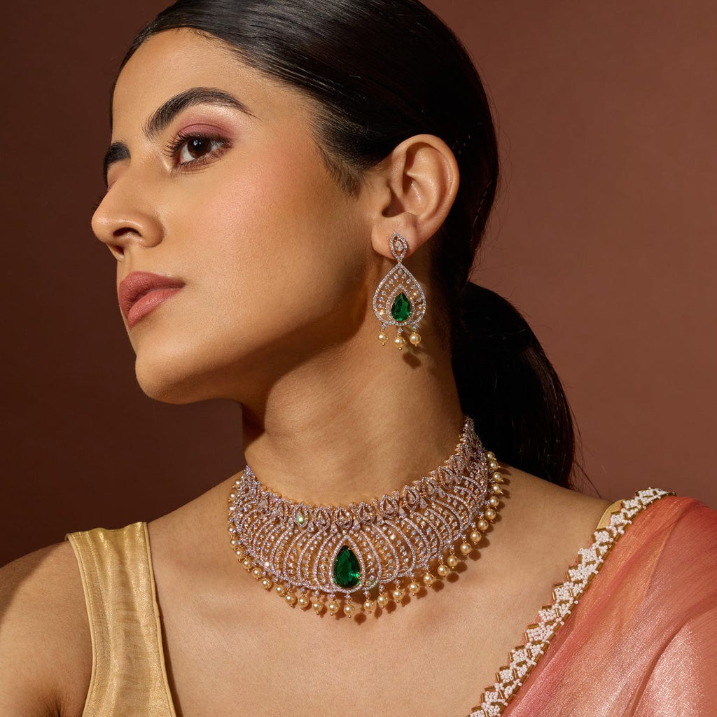 Zircon Necklace Zircon Necklace 191051