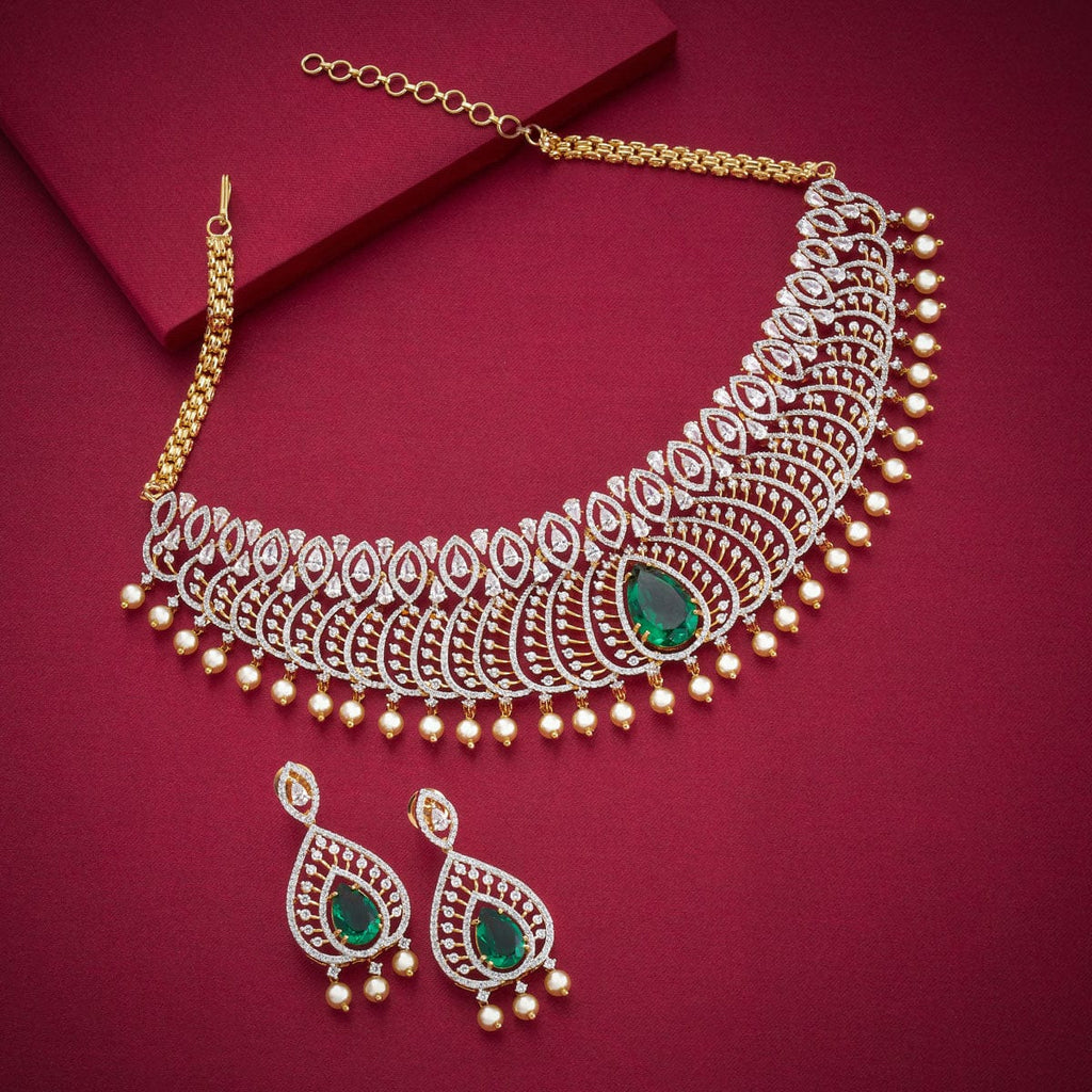 Zircon Necklace Zircon Necklace 191051