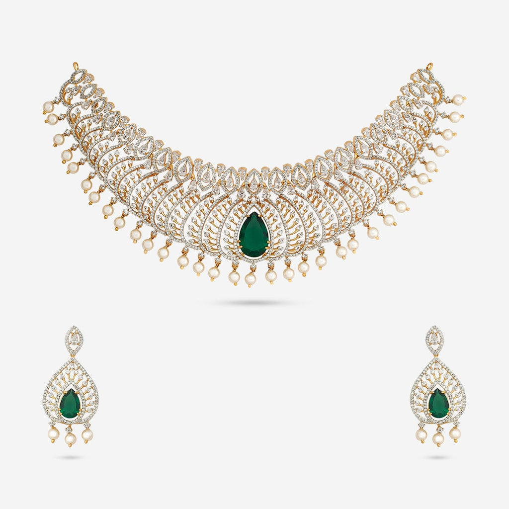 Zircon Necklace Zircon Necklace 191051