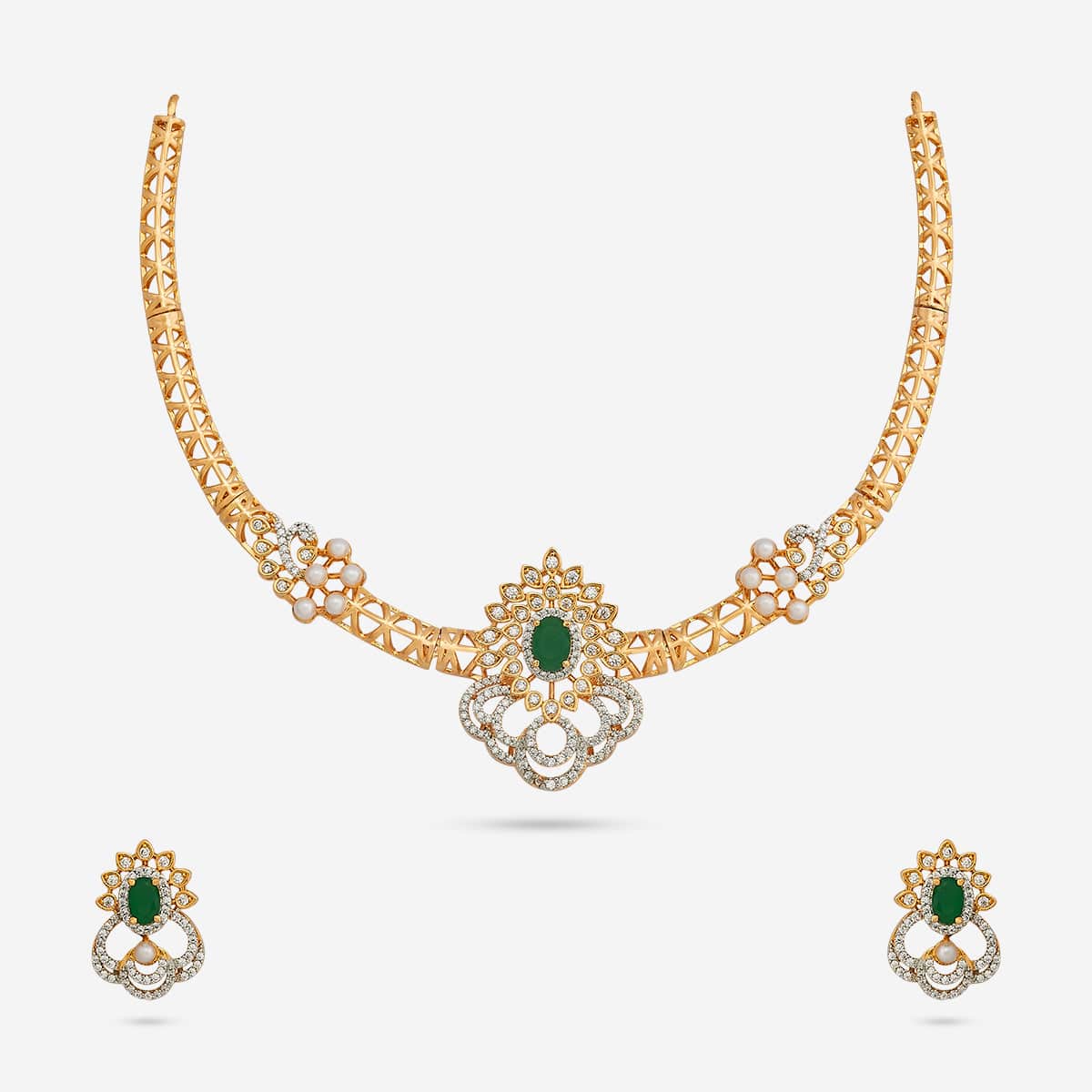 Zircon Necklace Zircon Necklace 191052