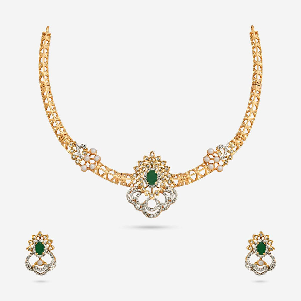 Zircon Necklace Zircon Necklace 191052