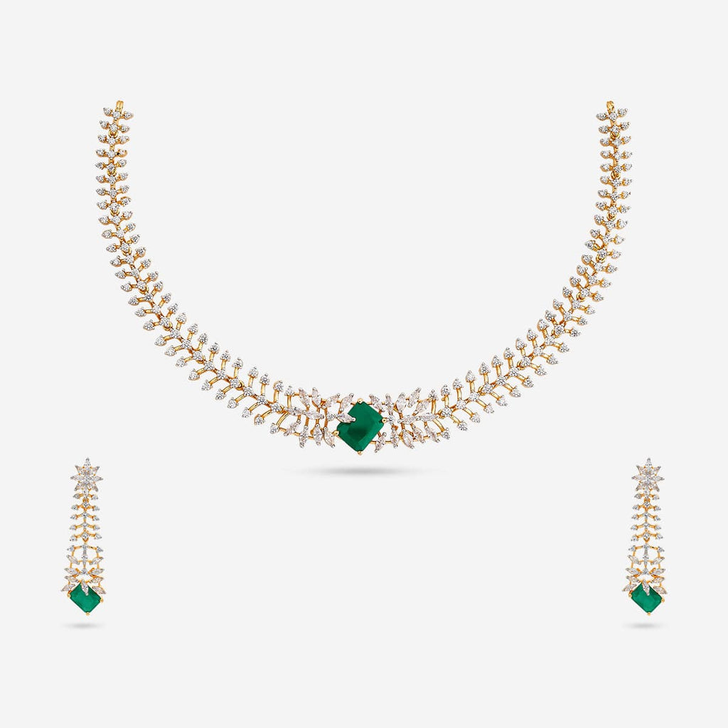 Zircon Necklace Zircon Necklace 191694