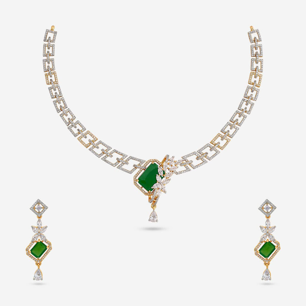 Zircon Necklace Zircon Necklace 191701