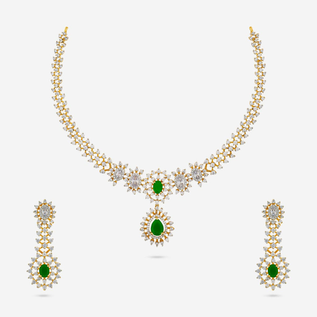 Zircon Necklace Zircon Necklace 191702