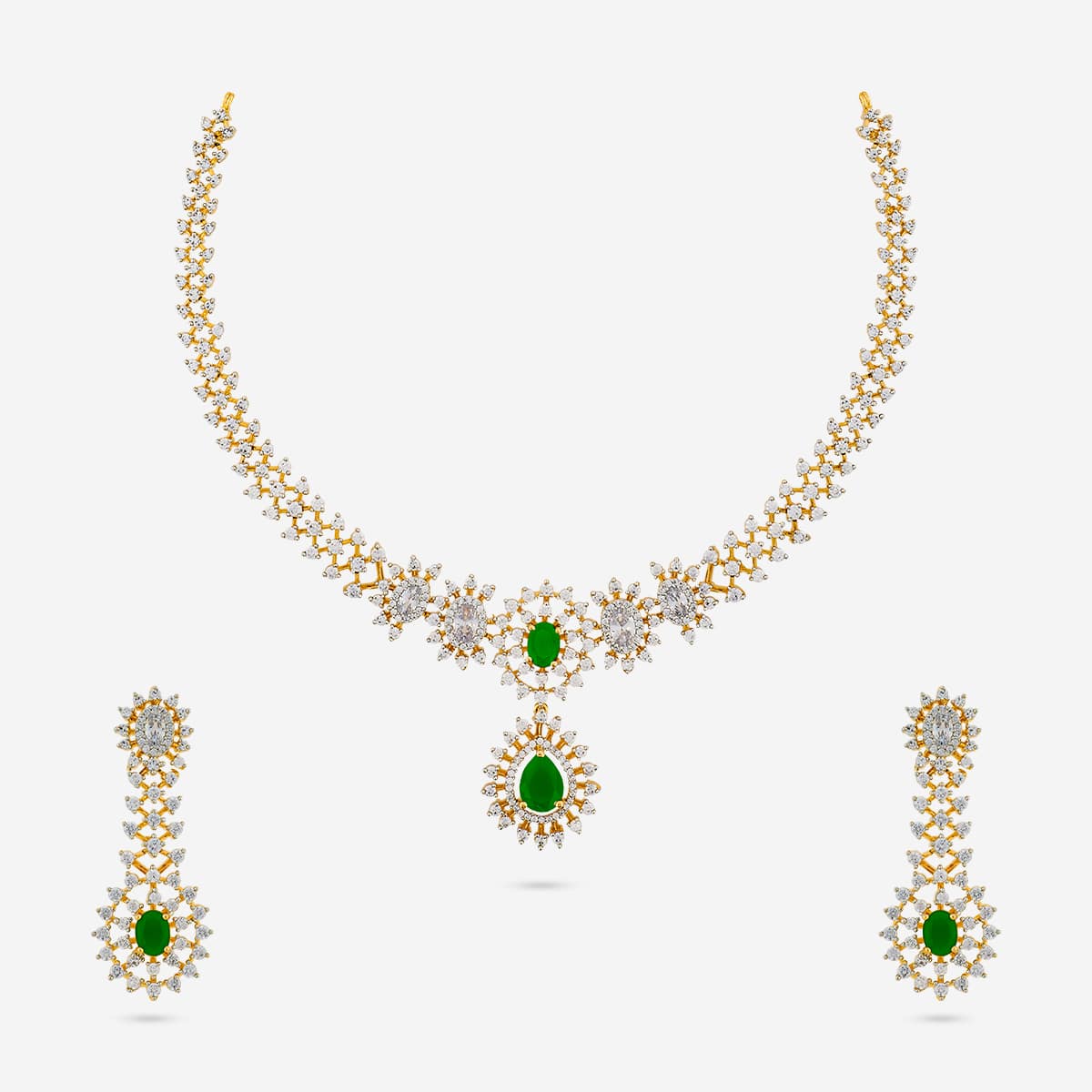 Zircon Necklace Zircon Necklace 191702