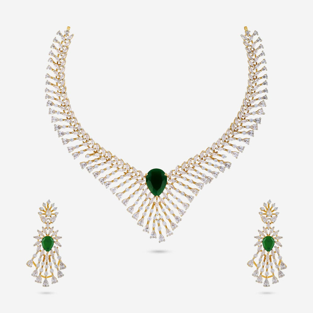 Zircon Necklace Zircon Necklace 191703