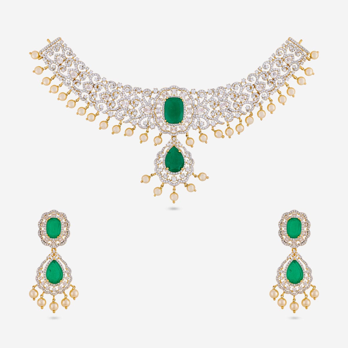 Zircon Necklace Zircon Necklace 191712