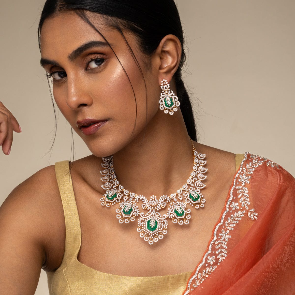 Zircon Necklace Zircon Necklace 193172