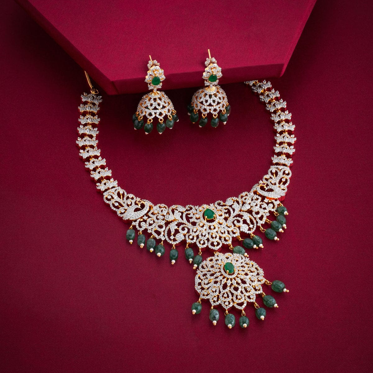 Zircon Necklace Zircon Necklace 193482