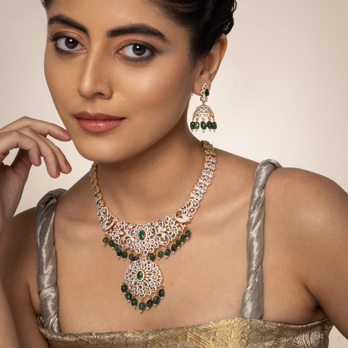 Zircon Necklace Zircon Necklace 193482