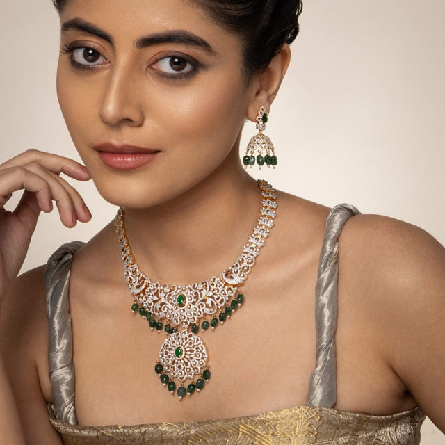 Zircon Necklace Zircon Necklace 193482