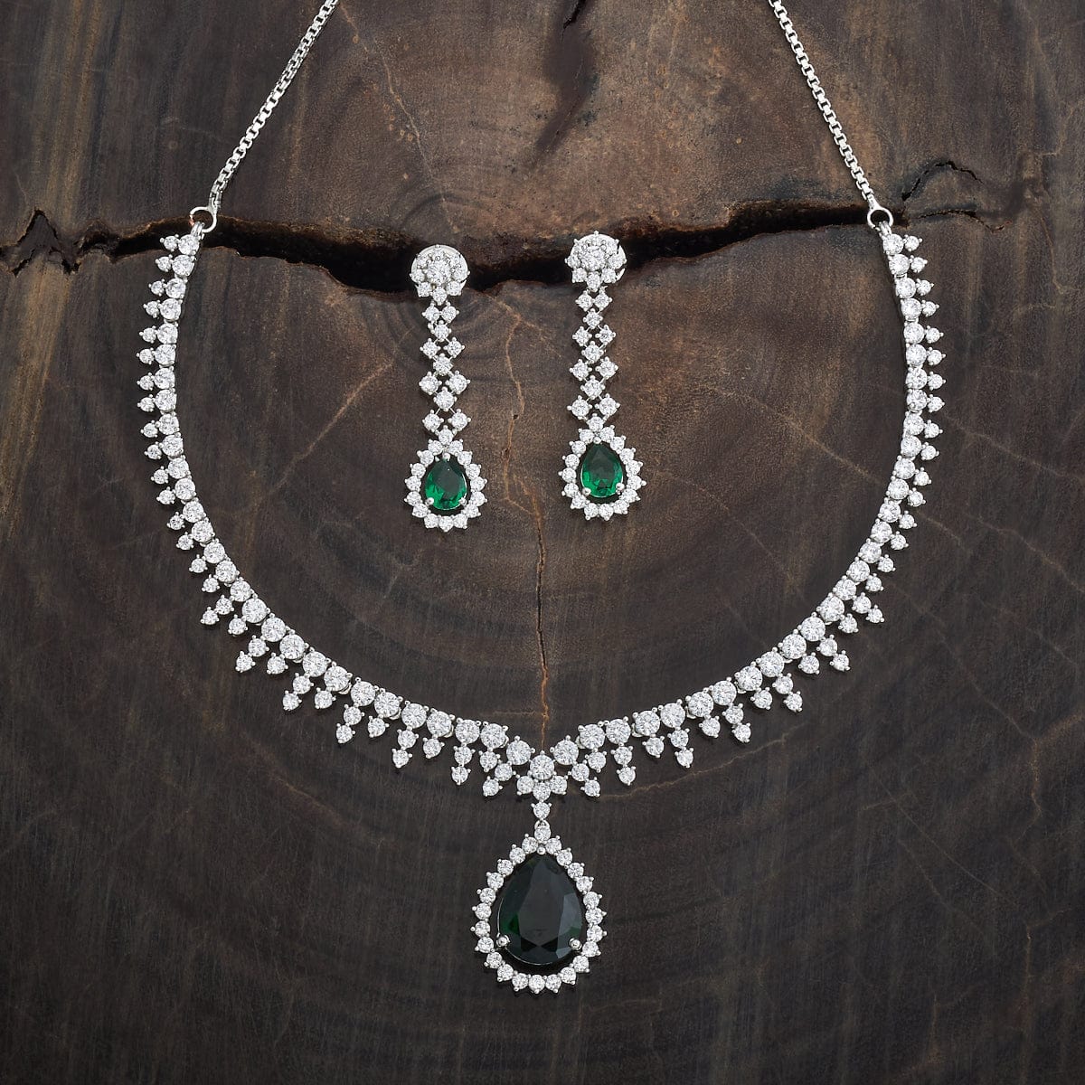 Zircon Necklace Zircon Necklace 181018