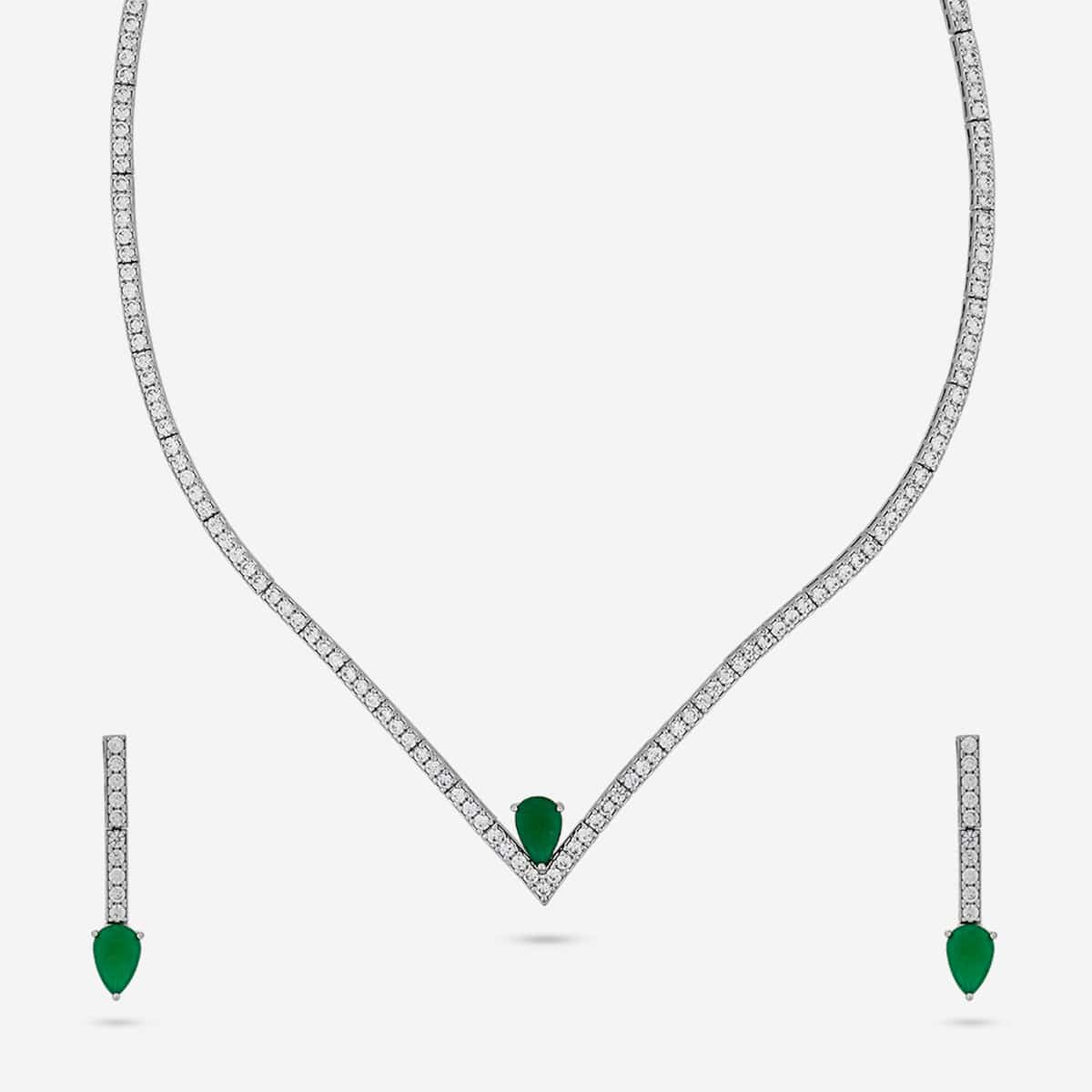 Zircon Necklace Zircon Necklace 188867