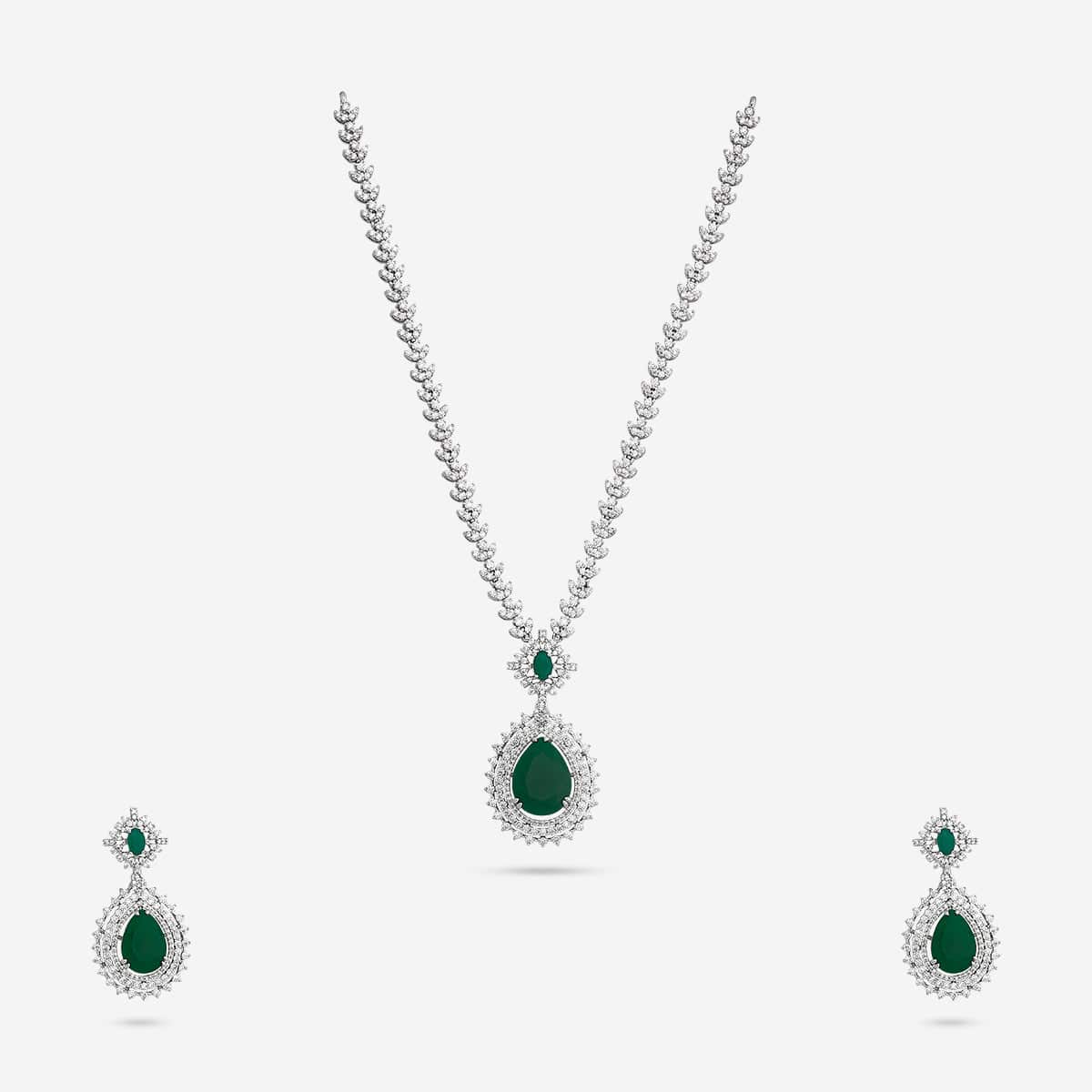 Zircon Necklace Zircon Necklace 190815