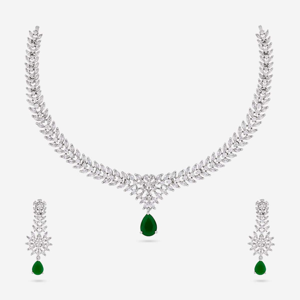 Zircon Necklace Zircon Necklace 190823