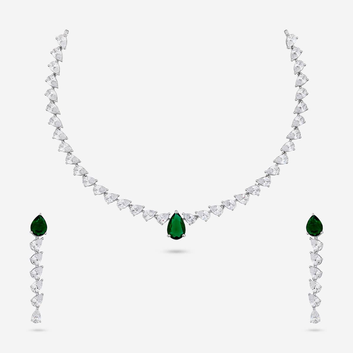 Zircon Necklace Zircon Necklace 190839