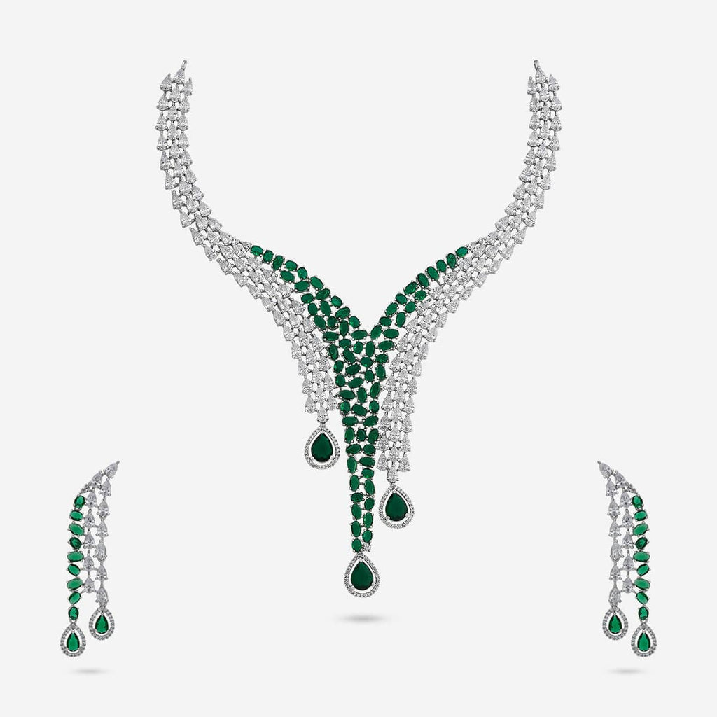 Zircon Necklace Zircon Necklace 190841