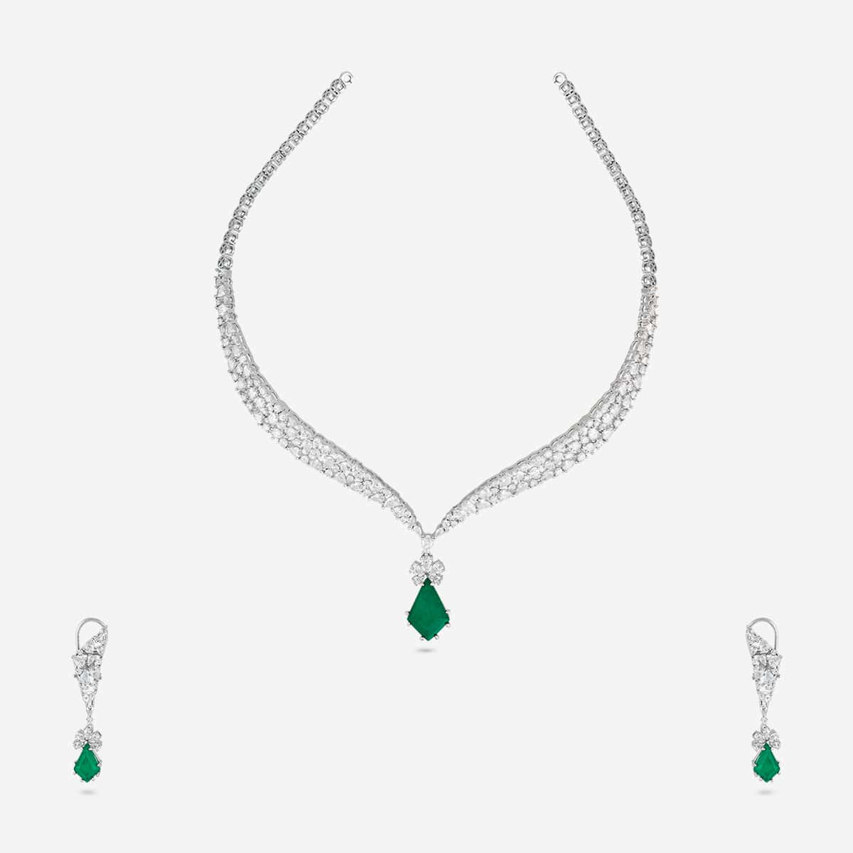 Zircon Necklace Zircon Necklace 202645
