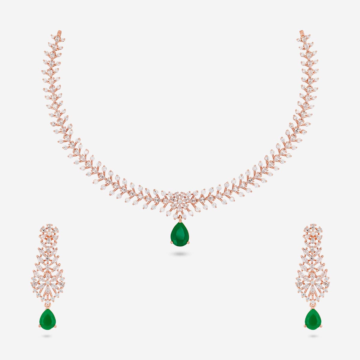 Zircon Necklace Zircon Necklace 190822