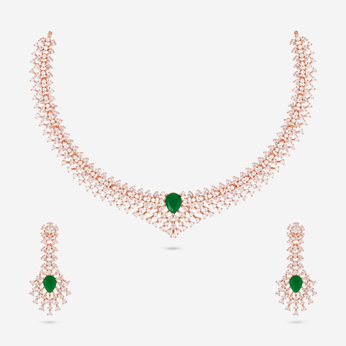 Zircon Necklace Zircon Necklace 190824