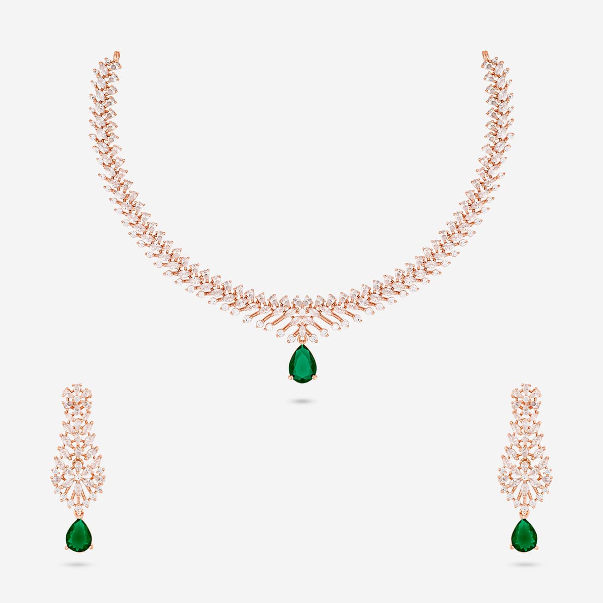 Zircon Necklace Zircon Necklace 190830