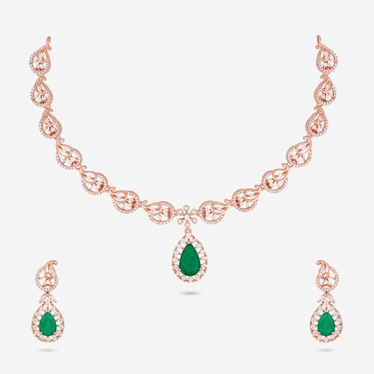 Zircon Necklace Zircon Necklace 190916