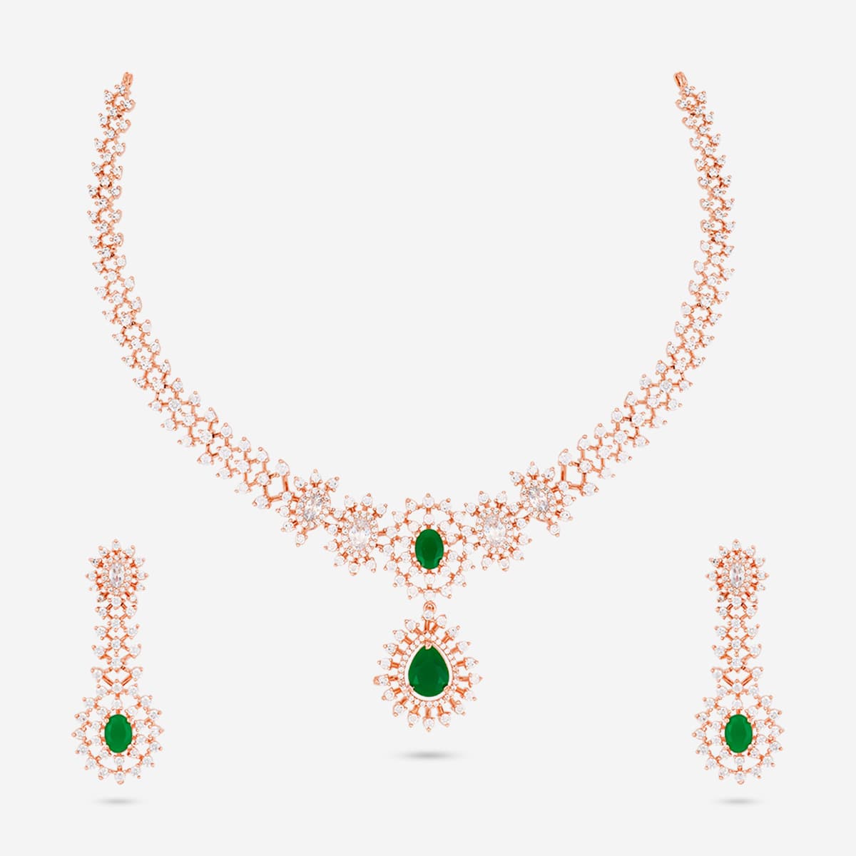 Zircon Necklace Zircon Necklace 191702