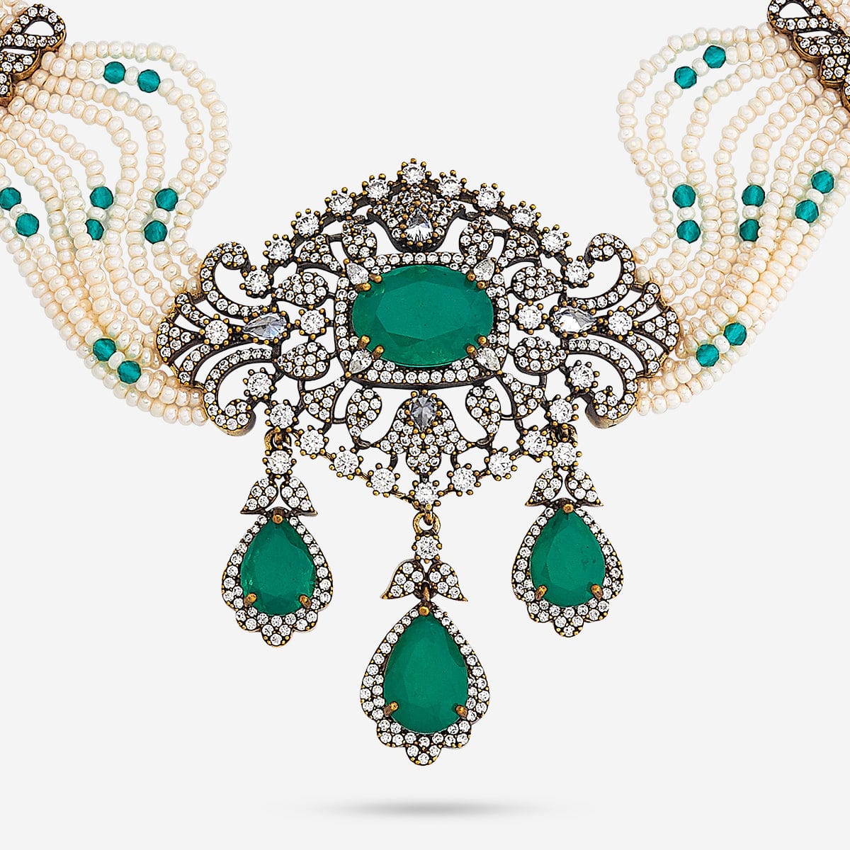 Zircon Necklace Zircon Necklace 187194