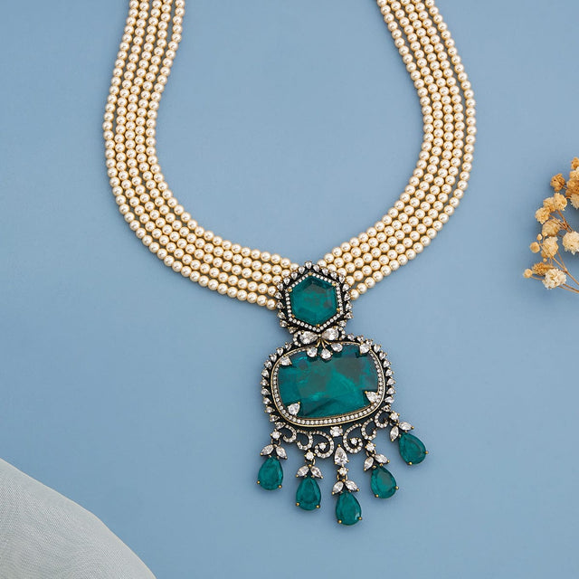 Zircon Necklace Zircon Necklace 187202
