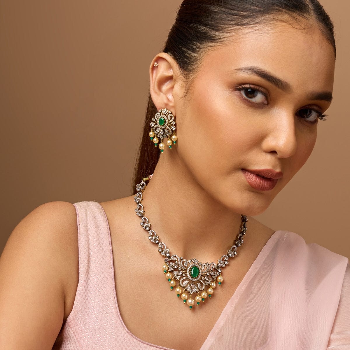 Zircon Necklace Zircon Necklace 188637