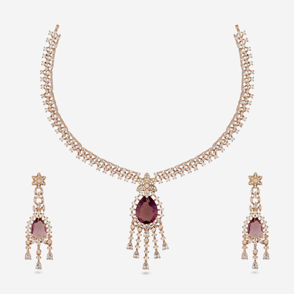 Zircon Necklace Zircon Necklace 202429