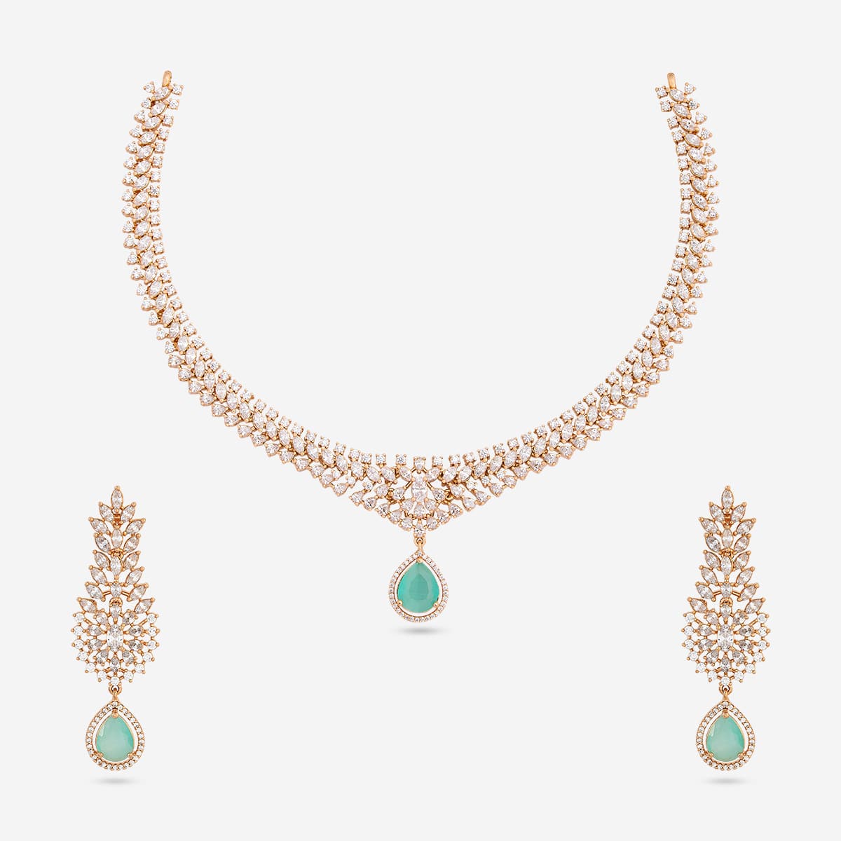 Zircon Necklace Zircon Necklace 200502