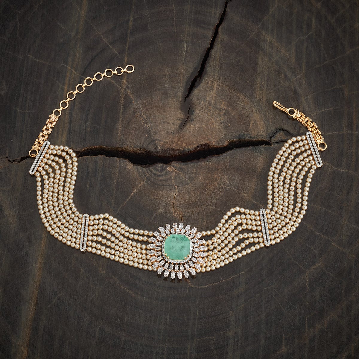 Zircon Necklace Zircon Necklace 180301