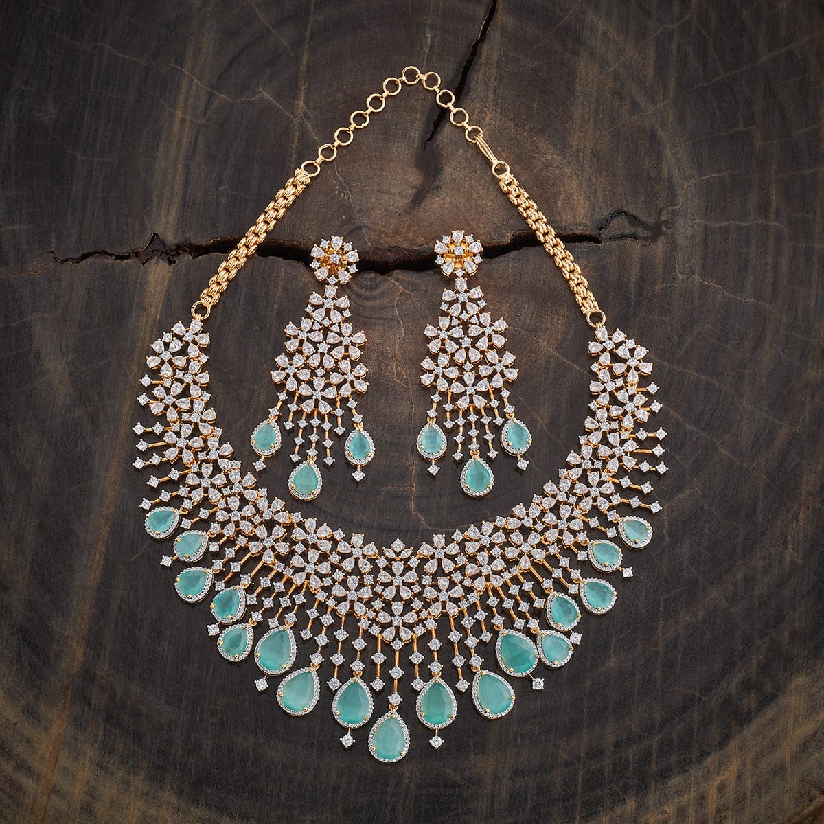 Zircon Necklace Zircon Necklace 181202