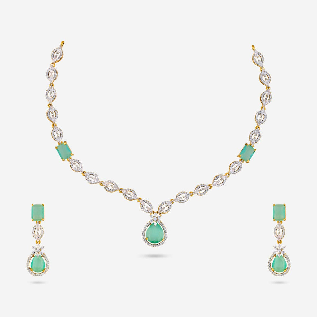 Zircon Necklace Zircon Necklace 190829